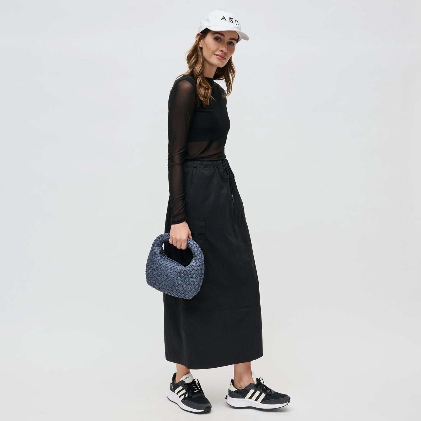 DARE TO DREAM - SMALL WOVEN NEOPRENE CLUTCH