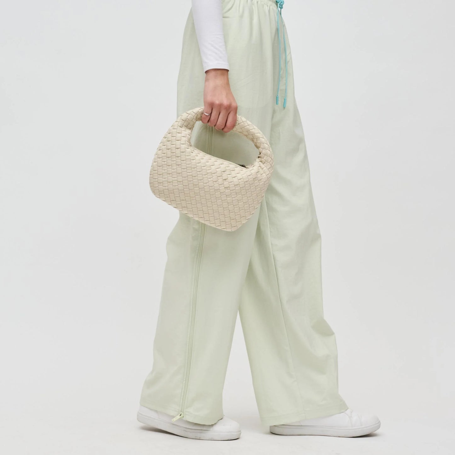 DARE TO DREAM - SMALL WOVEN NEOPRENE CLUTCH