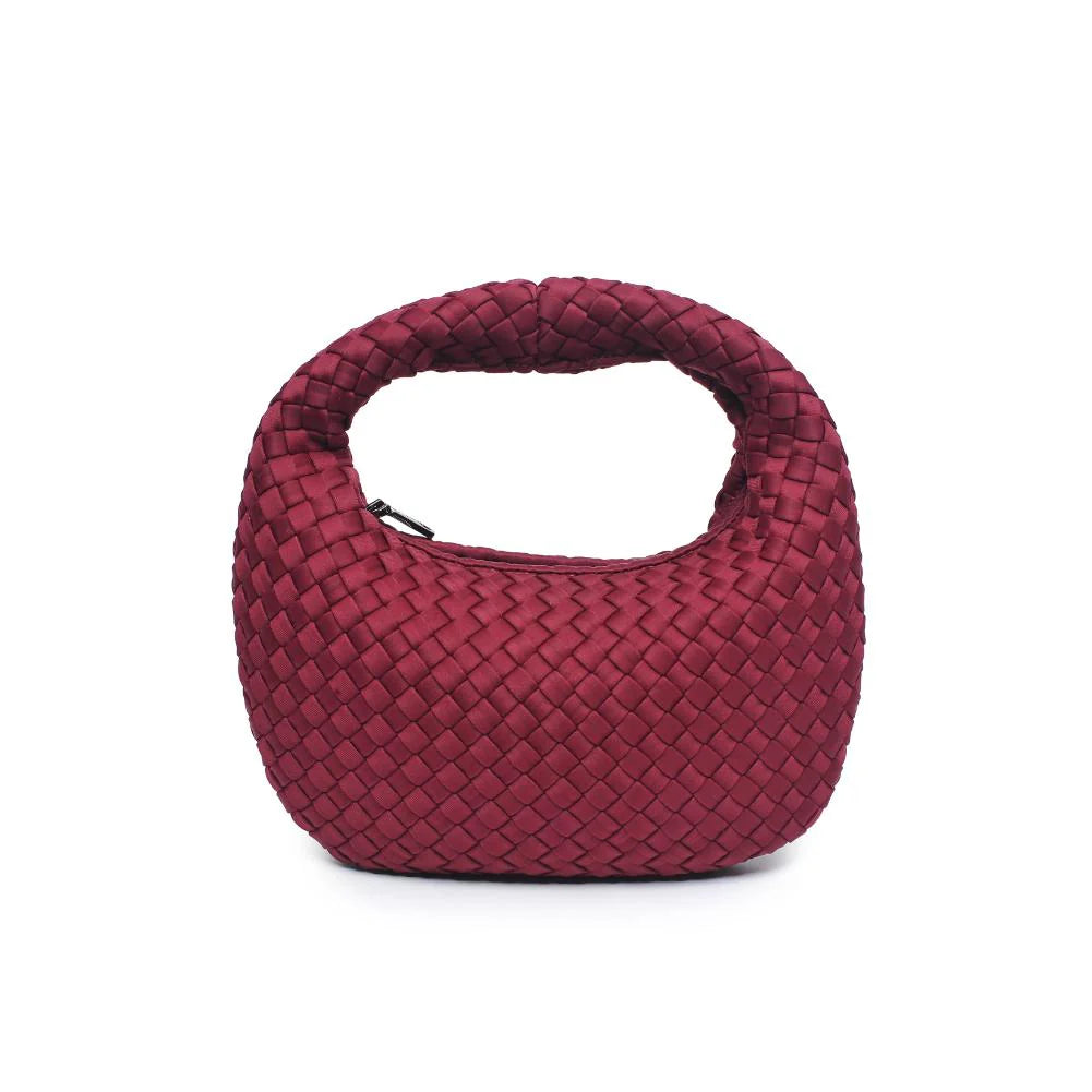 DARE TO DREAM - SMALL WOVEN NEOPRENE CLUTCH