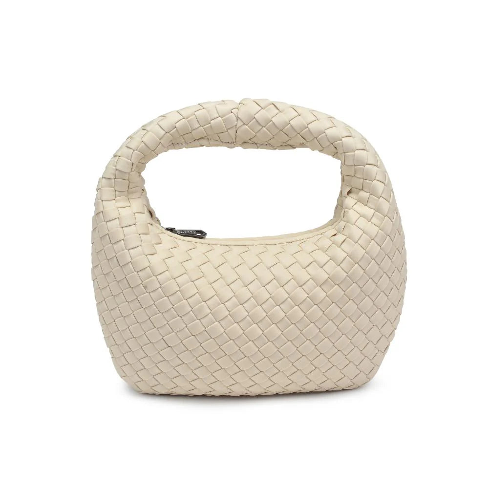 DARE TO DREAM - SMALL WOVEN NEOPRENE CLUTCH