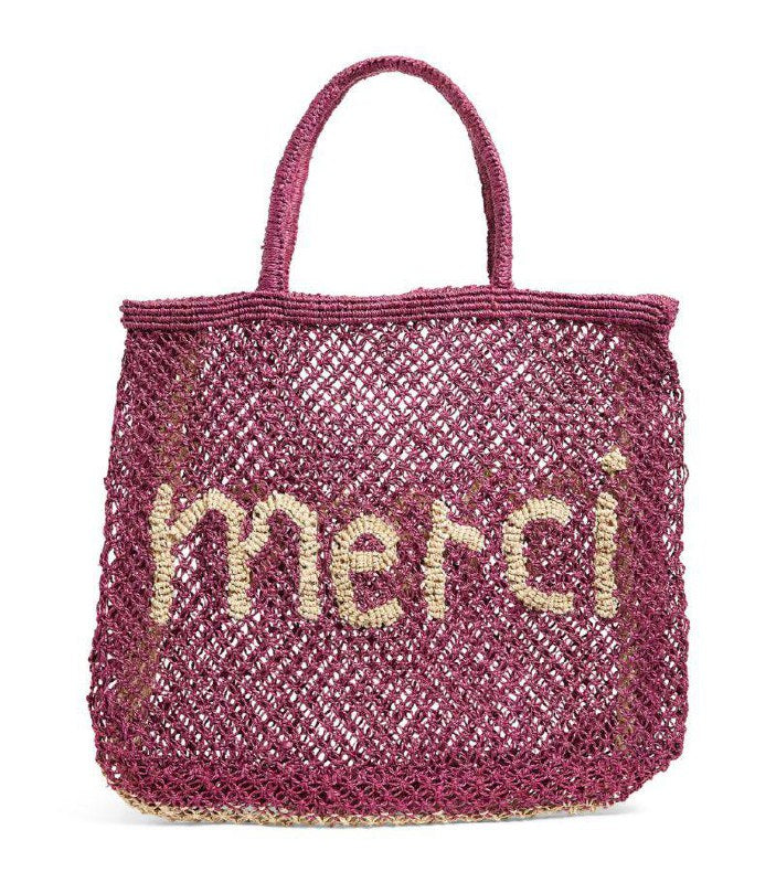 Small Jute Tote Merci