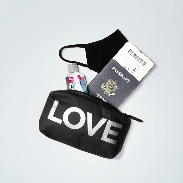 Set de dos - LOVE Black / Silver
