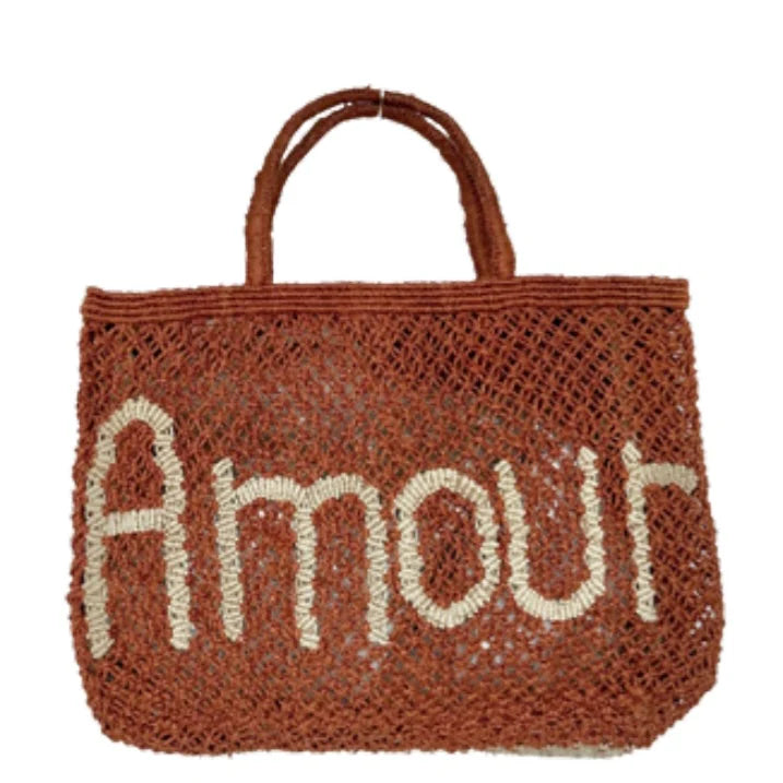 Jute Tote AMOUR