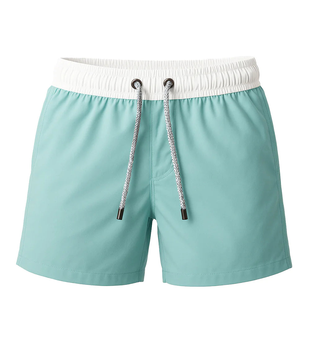 boys solid swim shorts