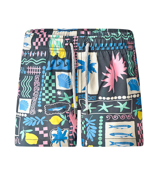boys solid swim shorts