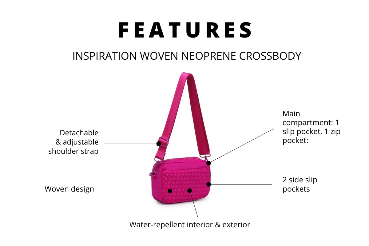 Inspiration - Woven Neoprene Crossbody