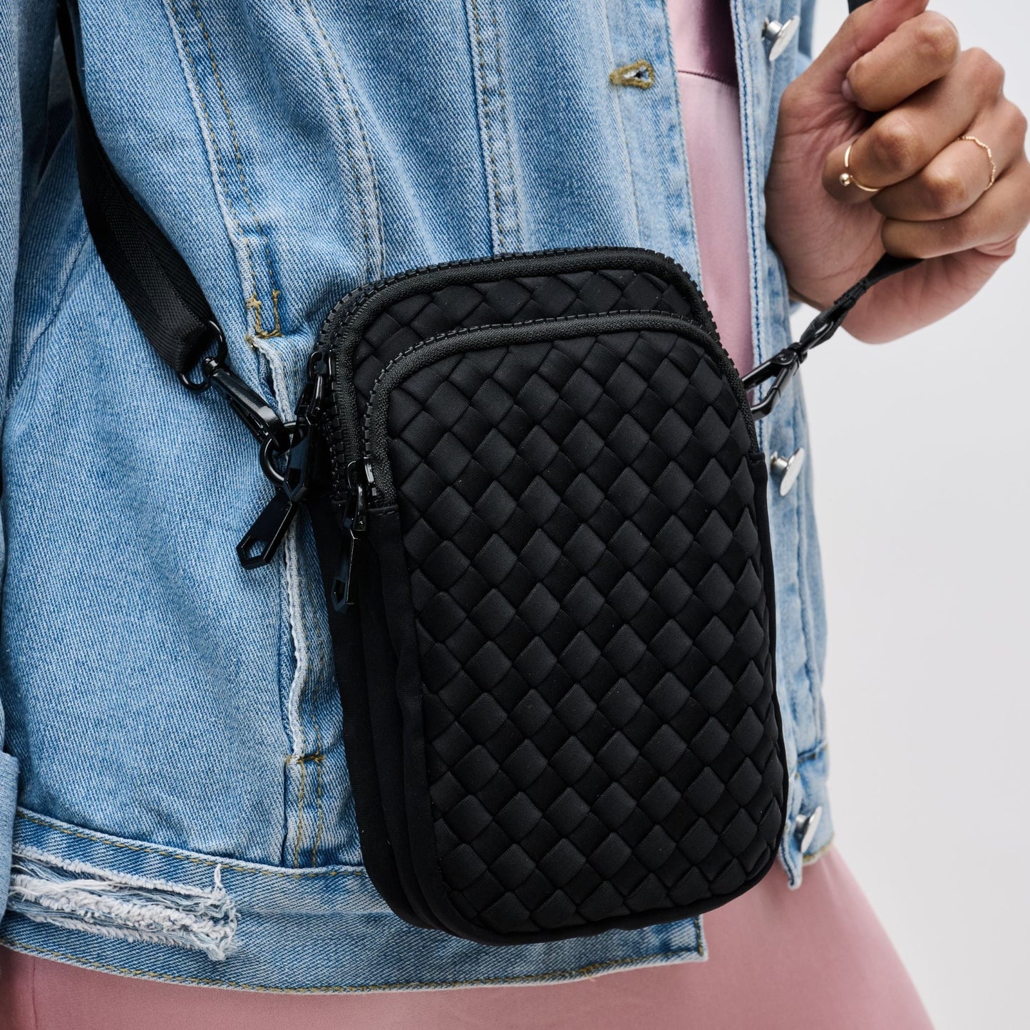 DIVIDE & CONQUER - WOVEN NEOPRENE CROSSBODY