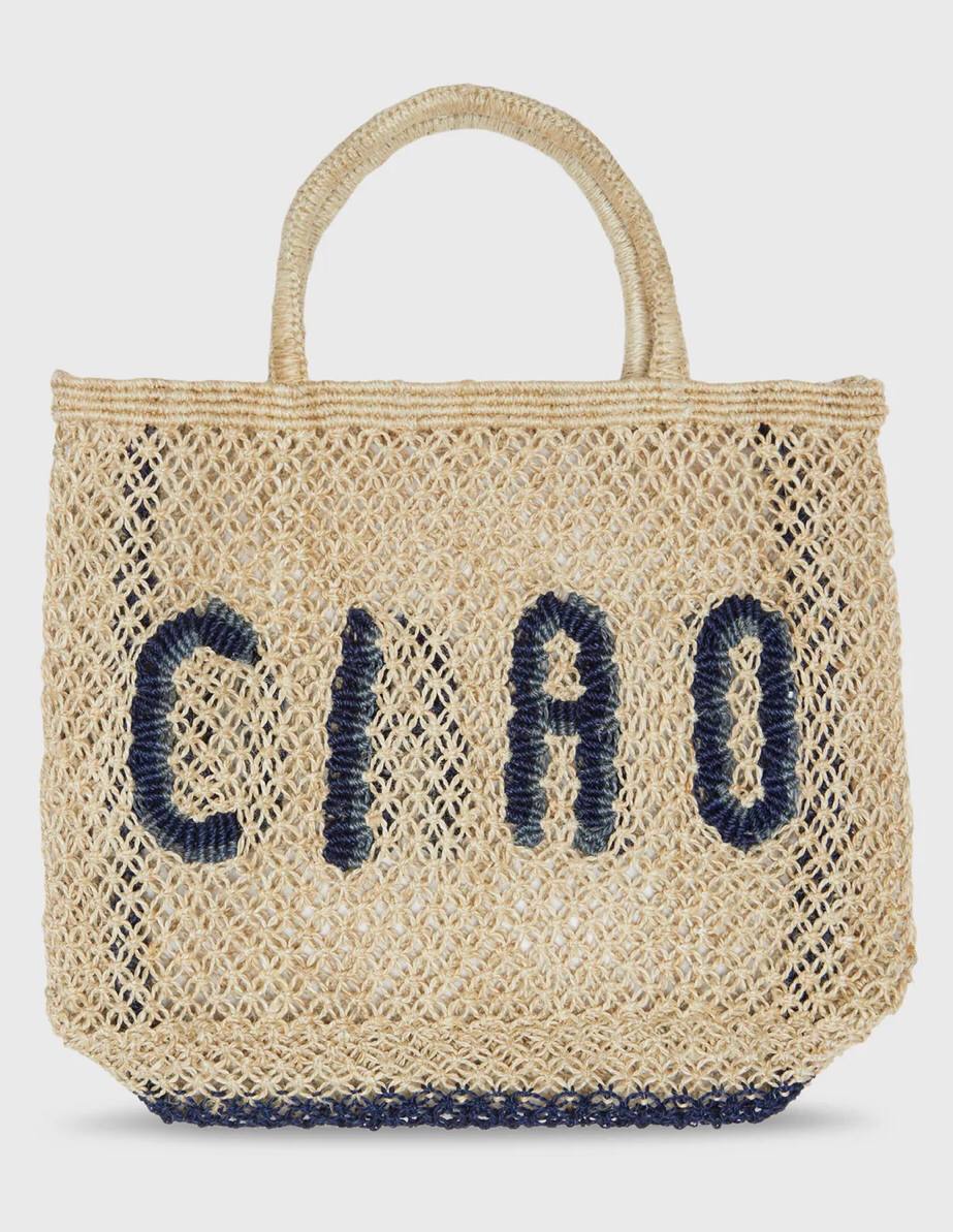 Small Jute Tote Ciao